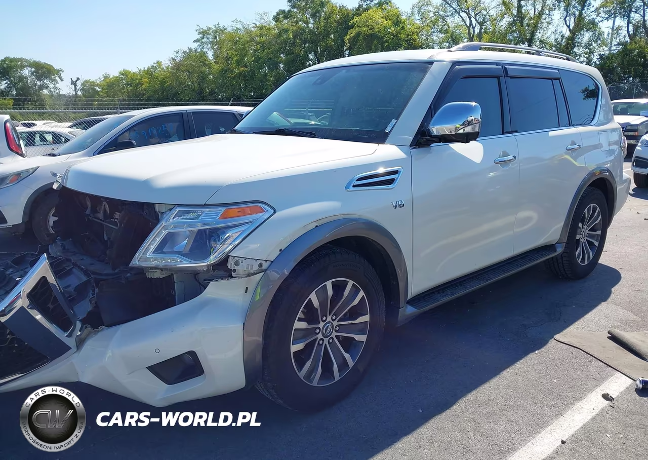 2017 Nissan Armada Sl VIN:JN8AY2ND7H9001159 - 2