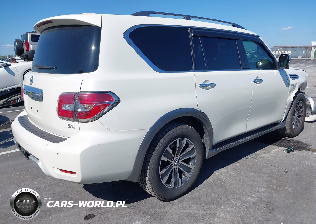 2017 Nissan Armada Sl VIN:JN8AY2ND7H9001159 - 4