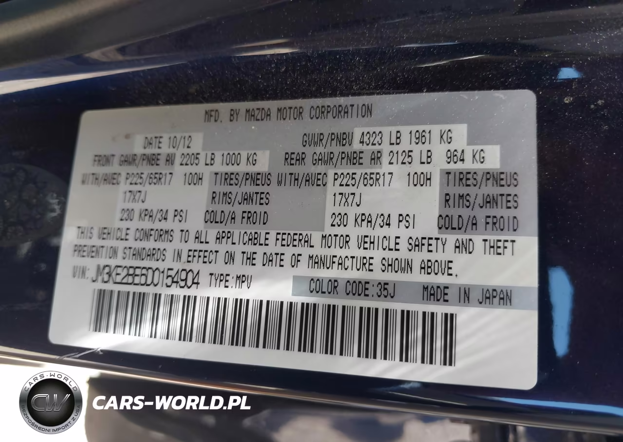 2013 Mazda Cx-5 Sport VIN:JM3KE2BE6D0154904 - 9