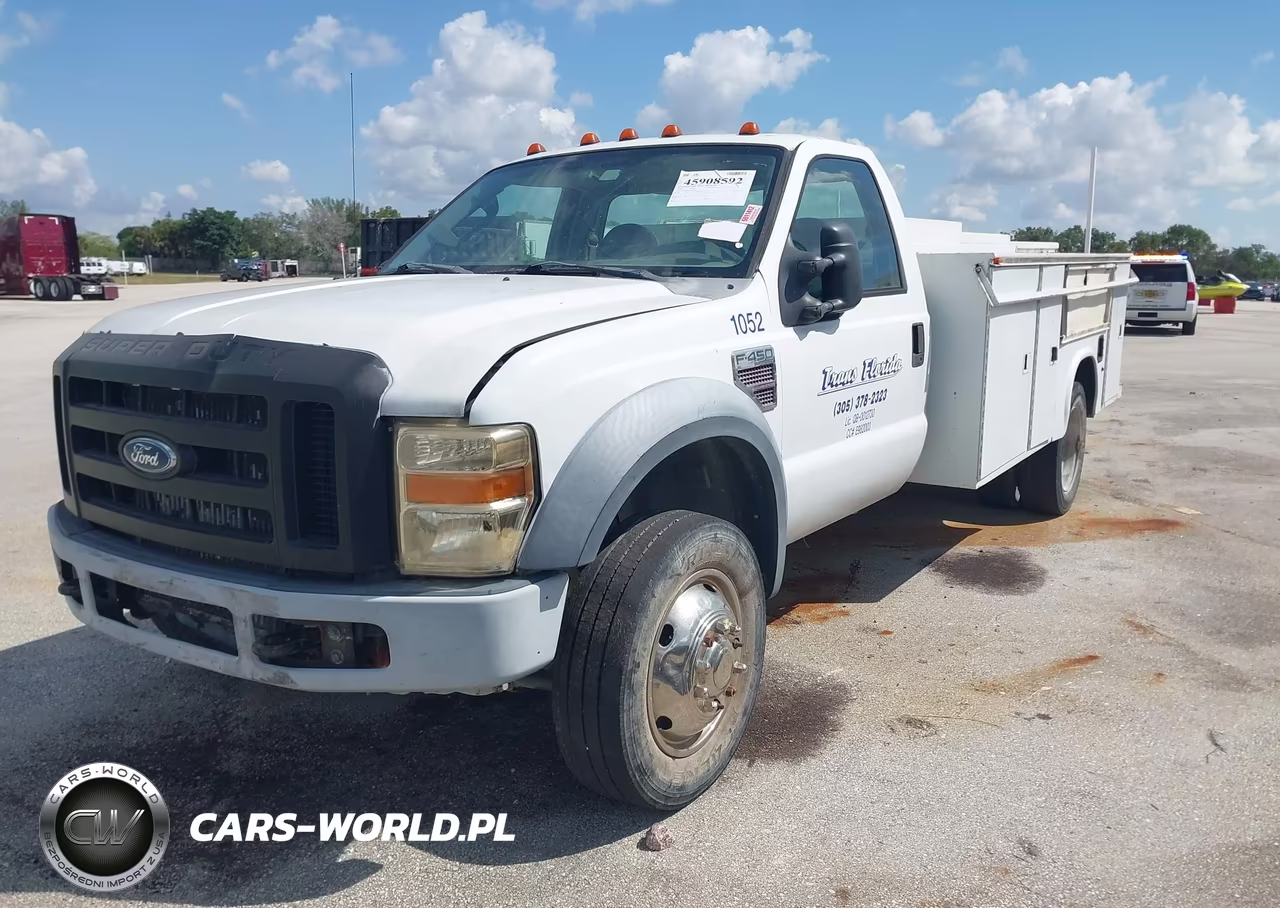 2008 Ford Super Duty F-450 Drw Xl-Xlt VIN:1FDXF46RX8EA86941 - 2