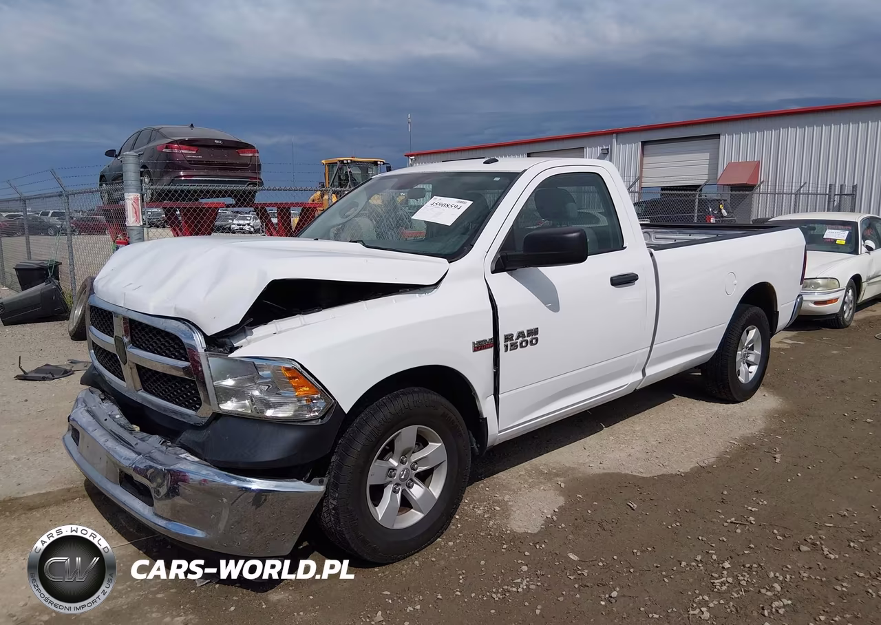 2018 Ram 1500 Tradesman 4X2 8' Box VIN:3C6JR6DT1JG135350 - 2