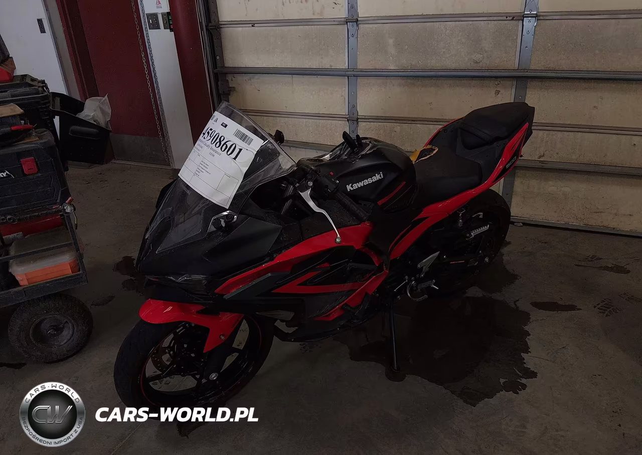 2025 Kawasaki Ex500 A-B VIN:ML5EXGJ18SDA40627 - 2