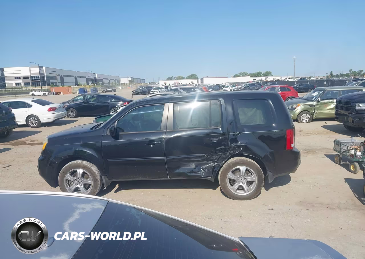 2014 Honda Pilot Ex-L VIN:5FNYF3H53EB014230 - 14