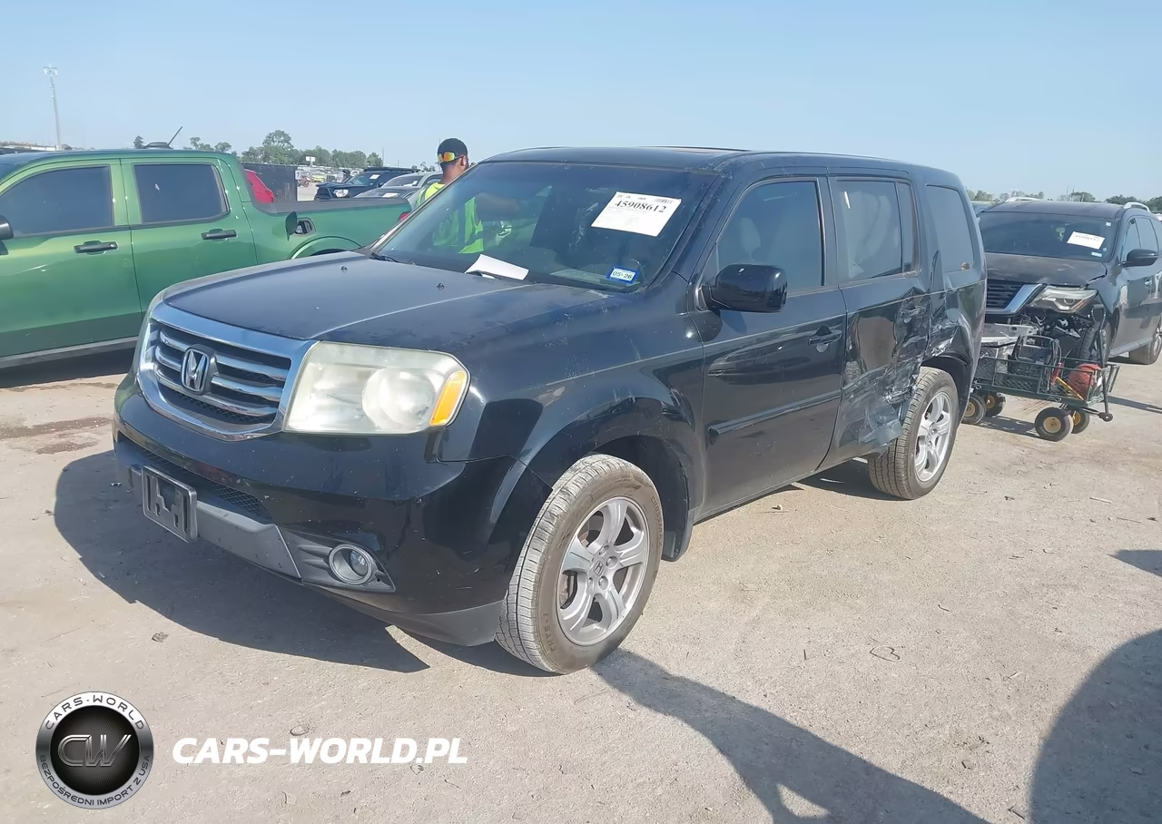 2014 Honda Pilot Ex-L VIN:5FNYF3H53EB014230 - 2