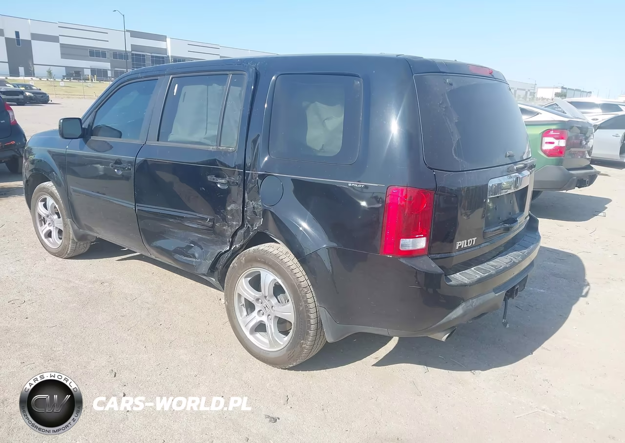 2014 Honda Pilot Ex-L VIN:5FNYF3H53EB014230 - 3