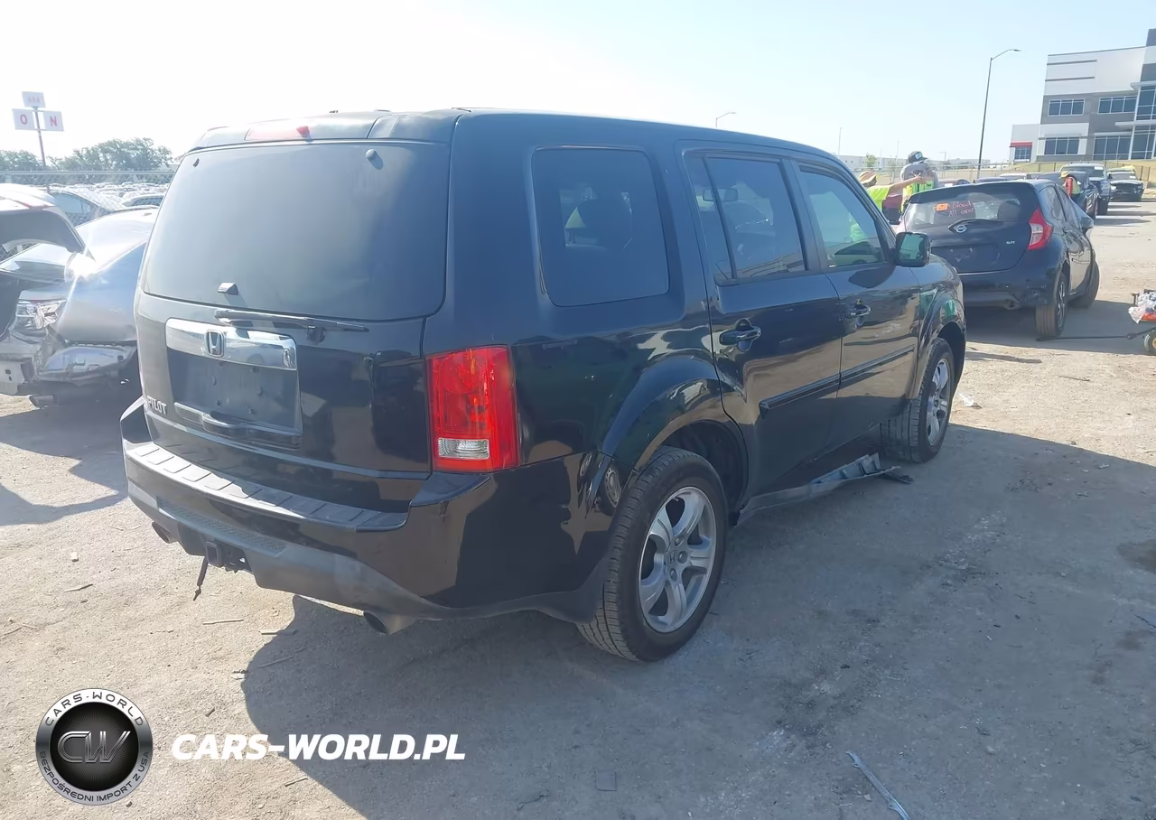 2014 Honda Pilot Ex-L VIN:5FNYF3H53EB014230 - 4