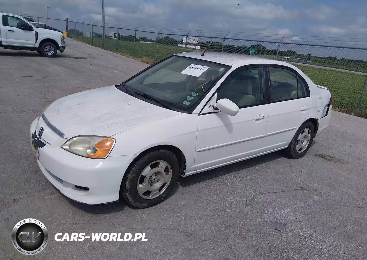 2003 Honda Civic Hybrid VIN:JHMES96643S015091 - 2
