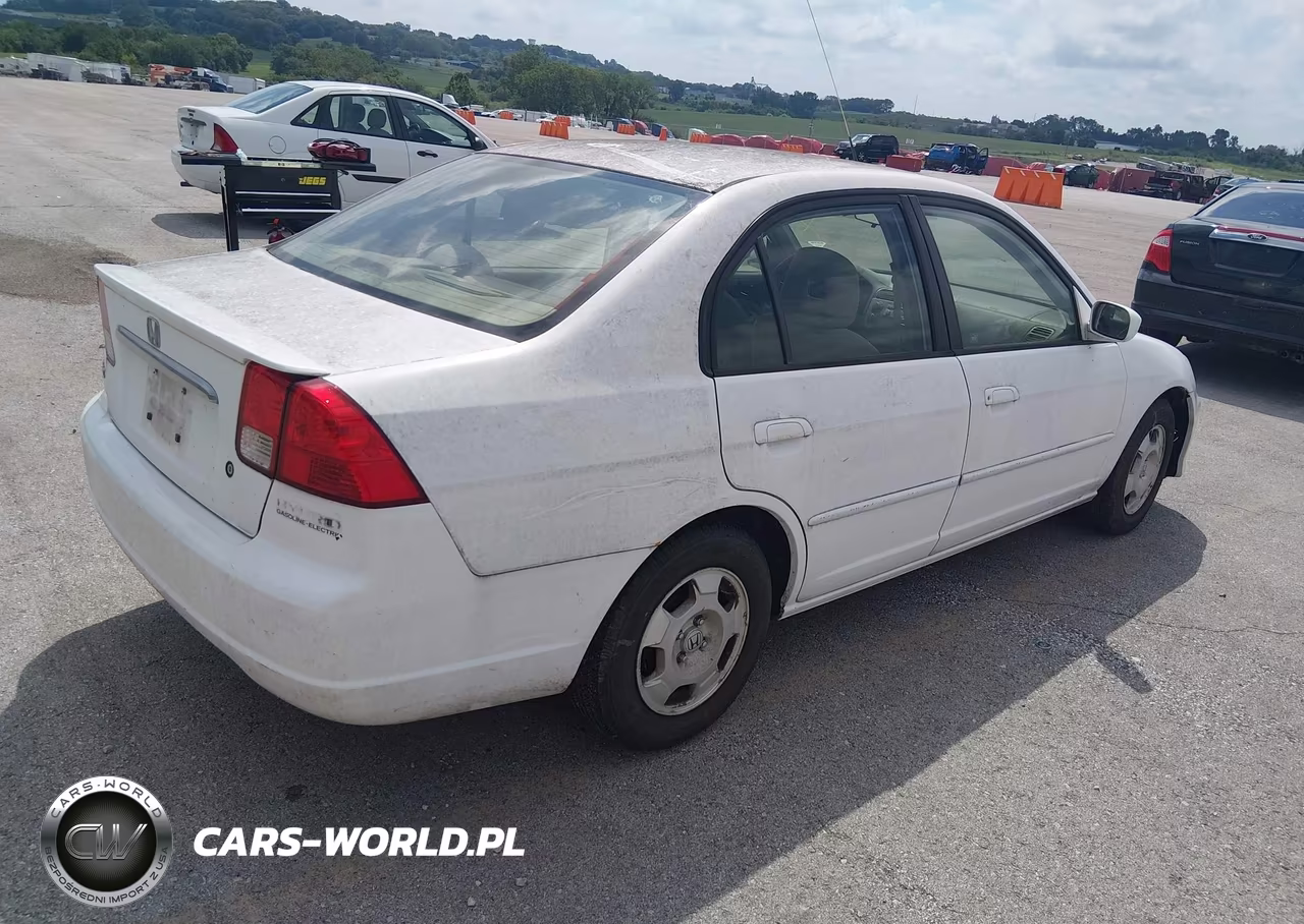 2003 Honda Civic Hybrid VIN:JHMES96643S015091 - 4