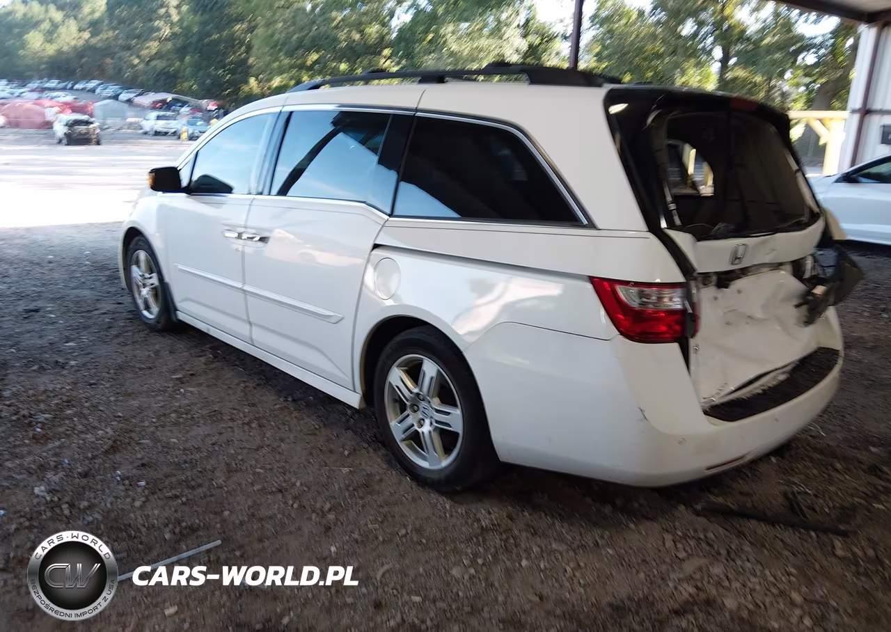2011 Honda Odyssey Touring-Touring Elite VIN:5FNRL5H95BB002412 - 3