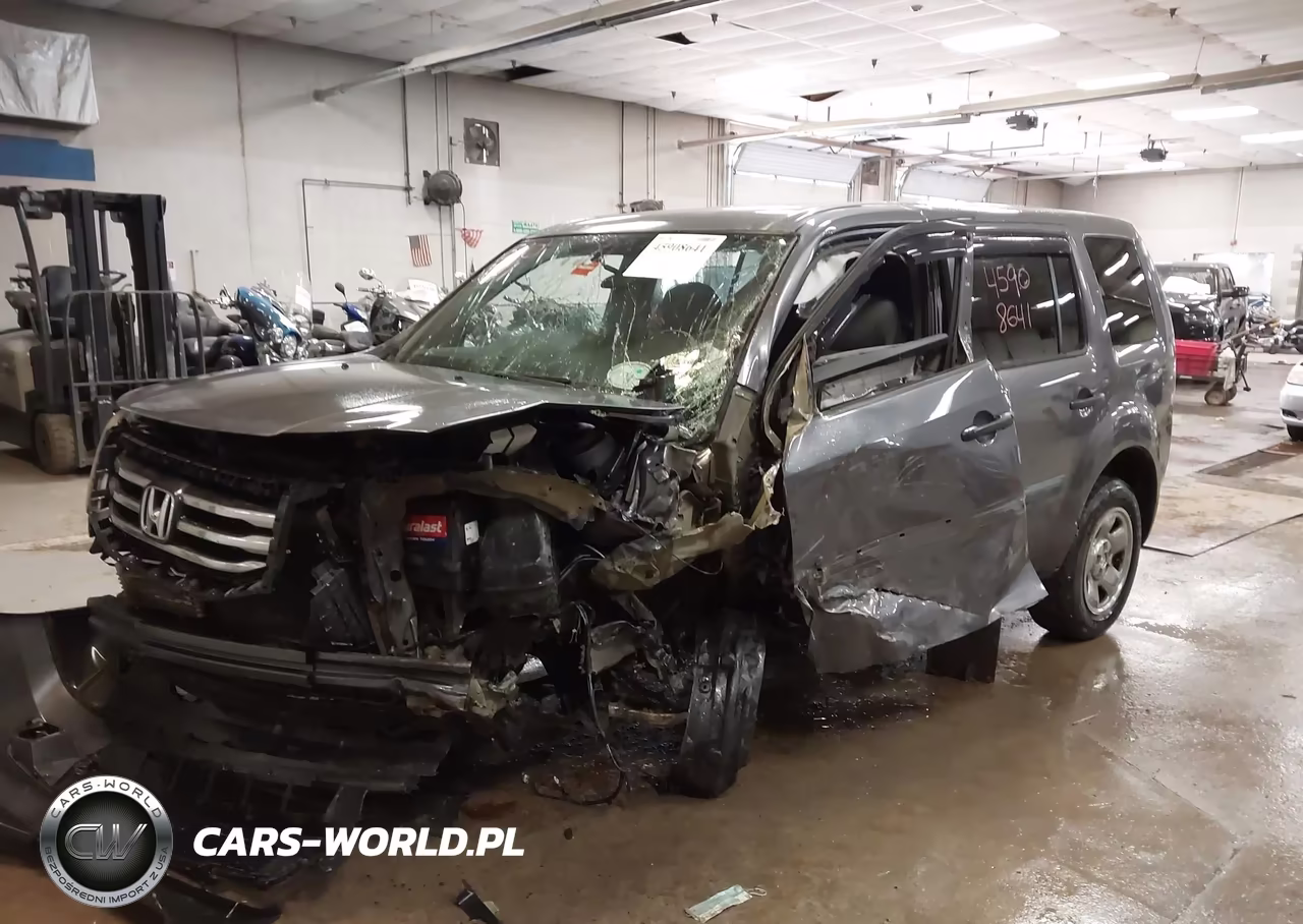 2015 Honda Pilot Lx VIN:5FNYF4H25FB022035 - 2