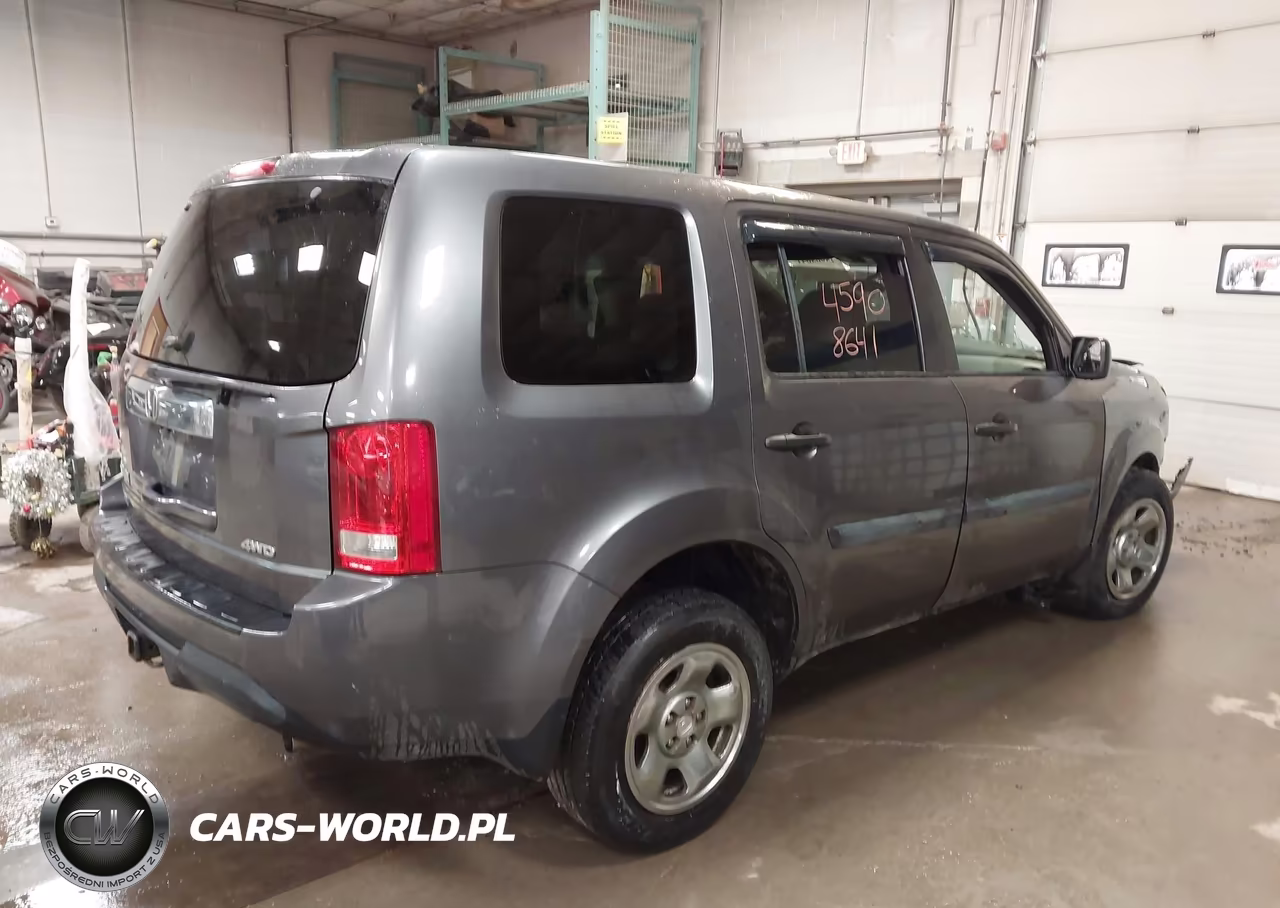 2015 Honda Pilot Lx VIN:5FNYF4H25FB022035 - 4