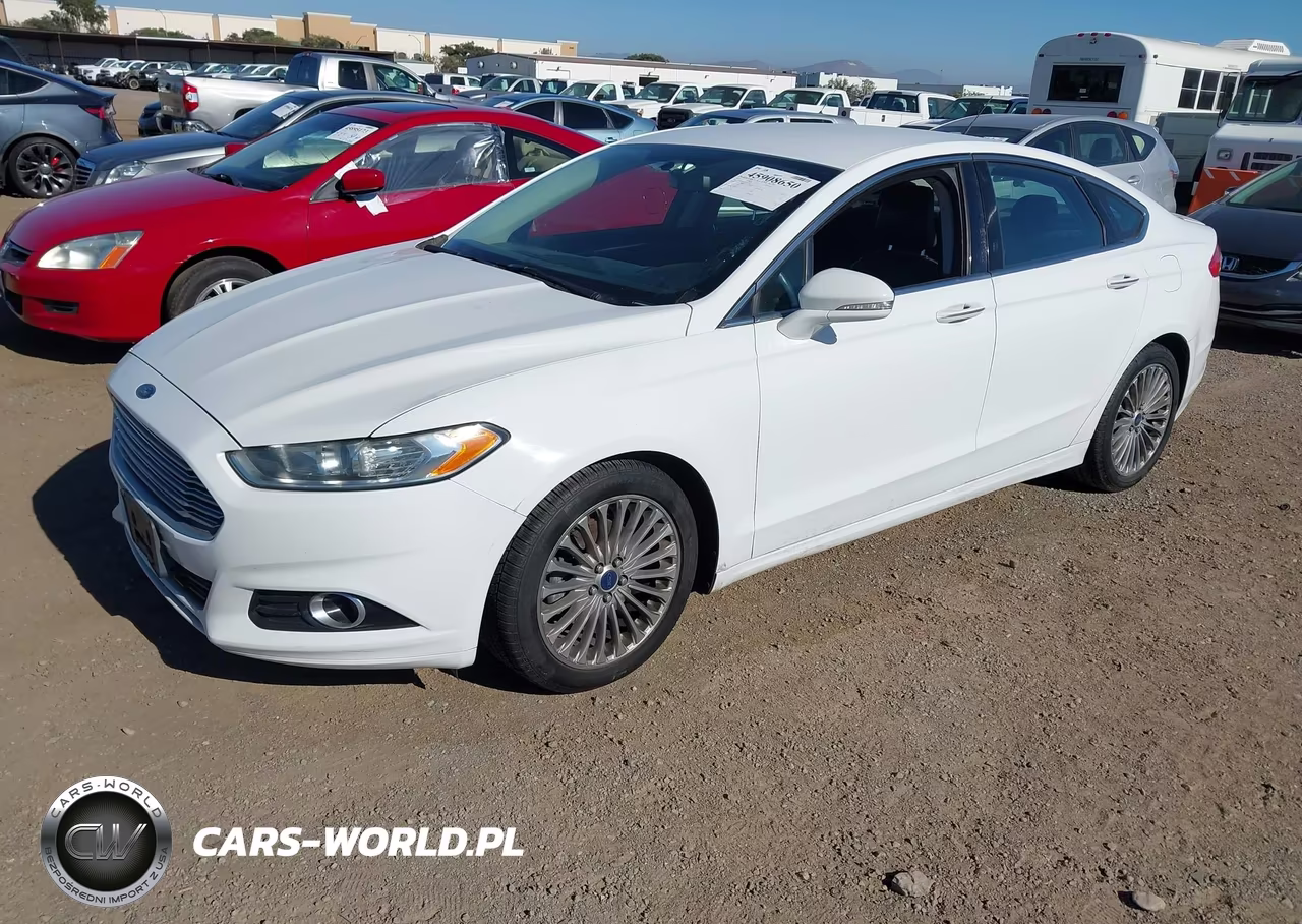 2016 Ford Fusion Titanium VIN:3FA6P0K95GR135329 - 2