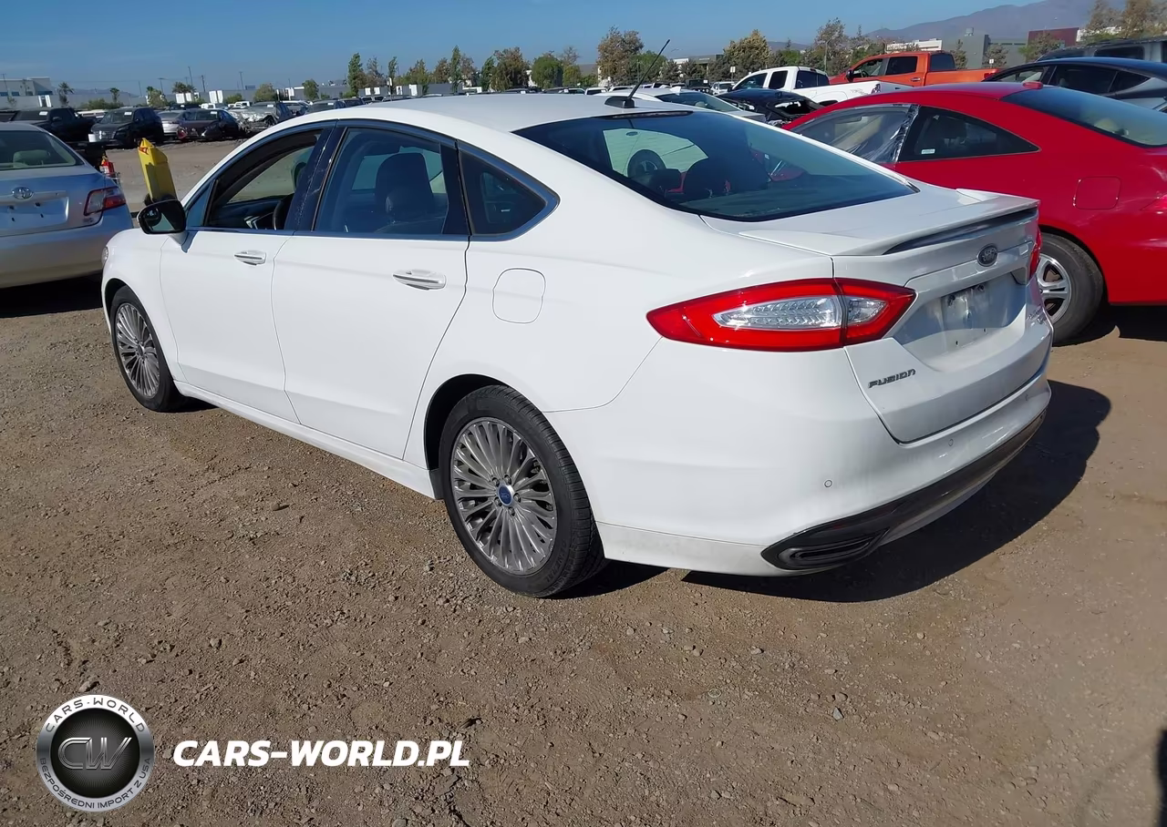 2016 Ford Fusion Titanium VIN:3FA6P0K95GR135329 - 3