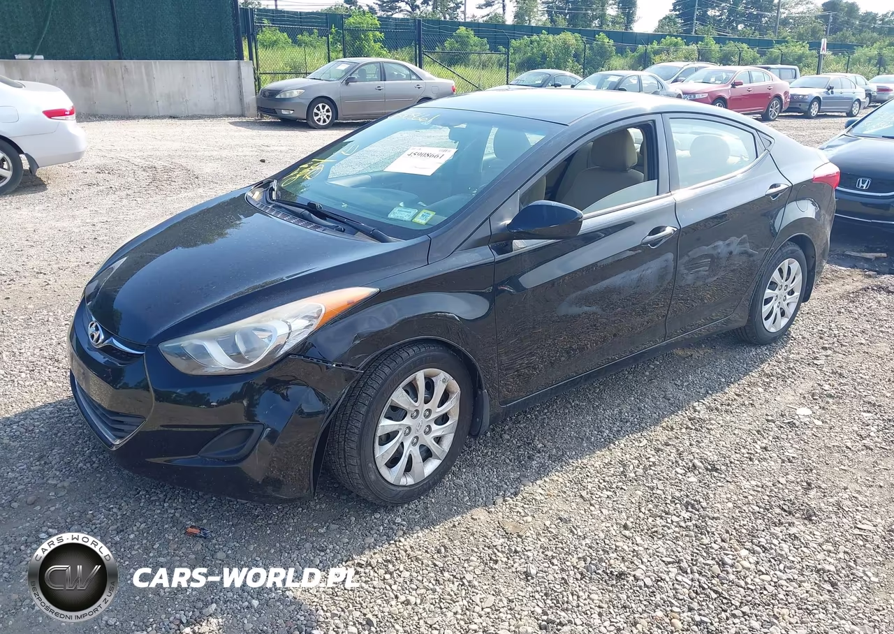 2013 Hyundai Elantra Gls VIN:5NPDH4AE9DH201478 - 2