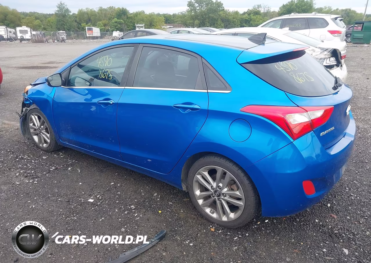 2017 Hyundai Elantra Gt VIN:KMHD35LH5HU358265 - 3