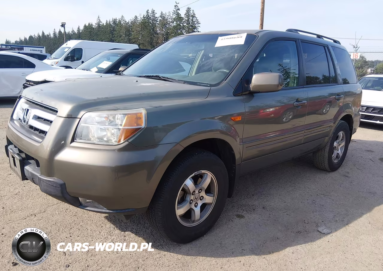 2008 Honda Pilot Ex-L VIN:5FNYF28738B008315 - 2