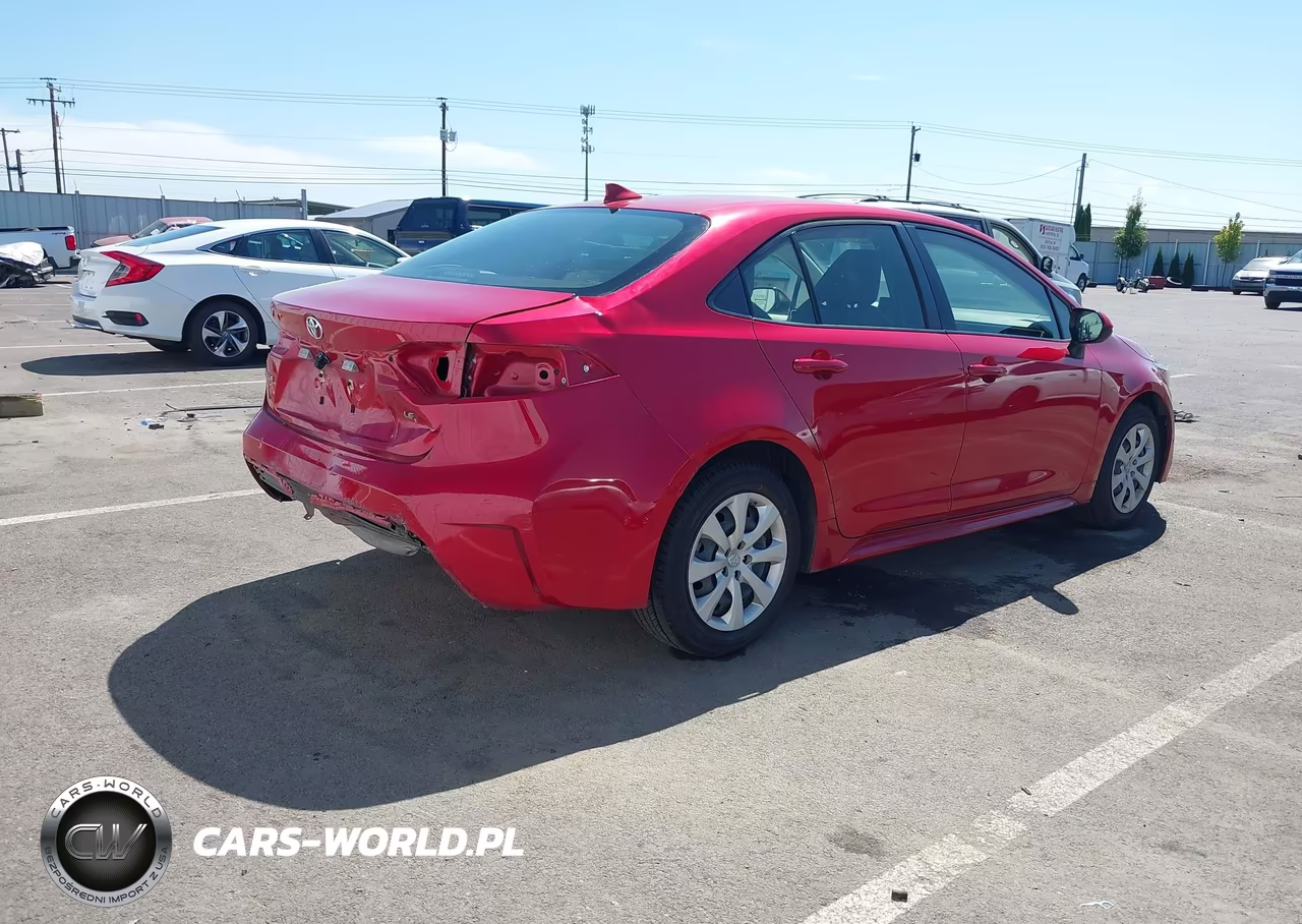2021 Toyota Corolla Le VIN:JTDEPMAE1MJ186280 - 4