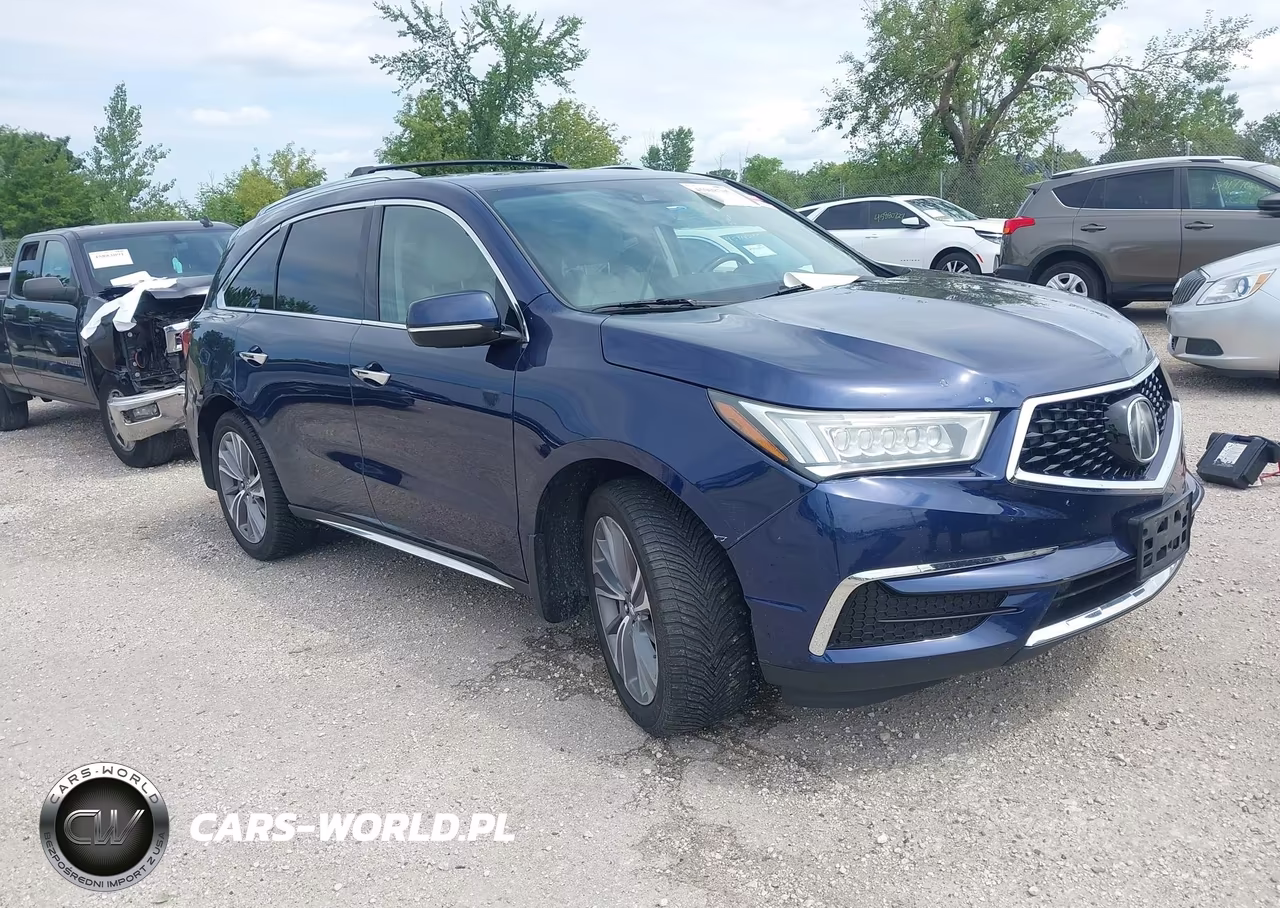 2018 Acura Mdx Technology Package Acurawatch Plus Pkg