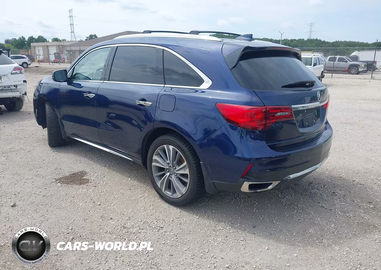 2018 Acura Mdx Technology Package Acurawatch Plus Pkg VIN:5J8YD4H56JL004070 - 3