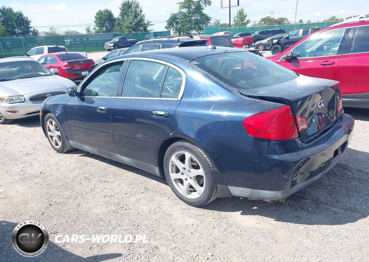 2004 Infiniti G35 VIN:JNKCV51E74M604504 - 3