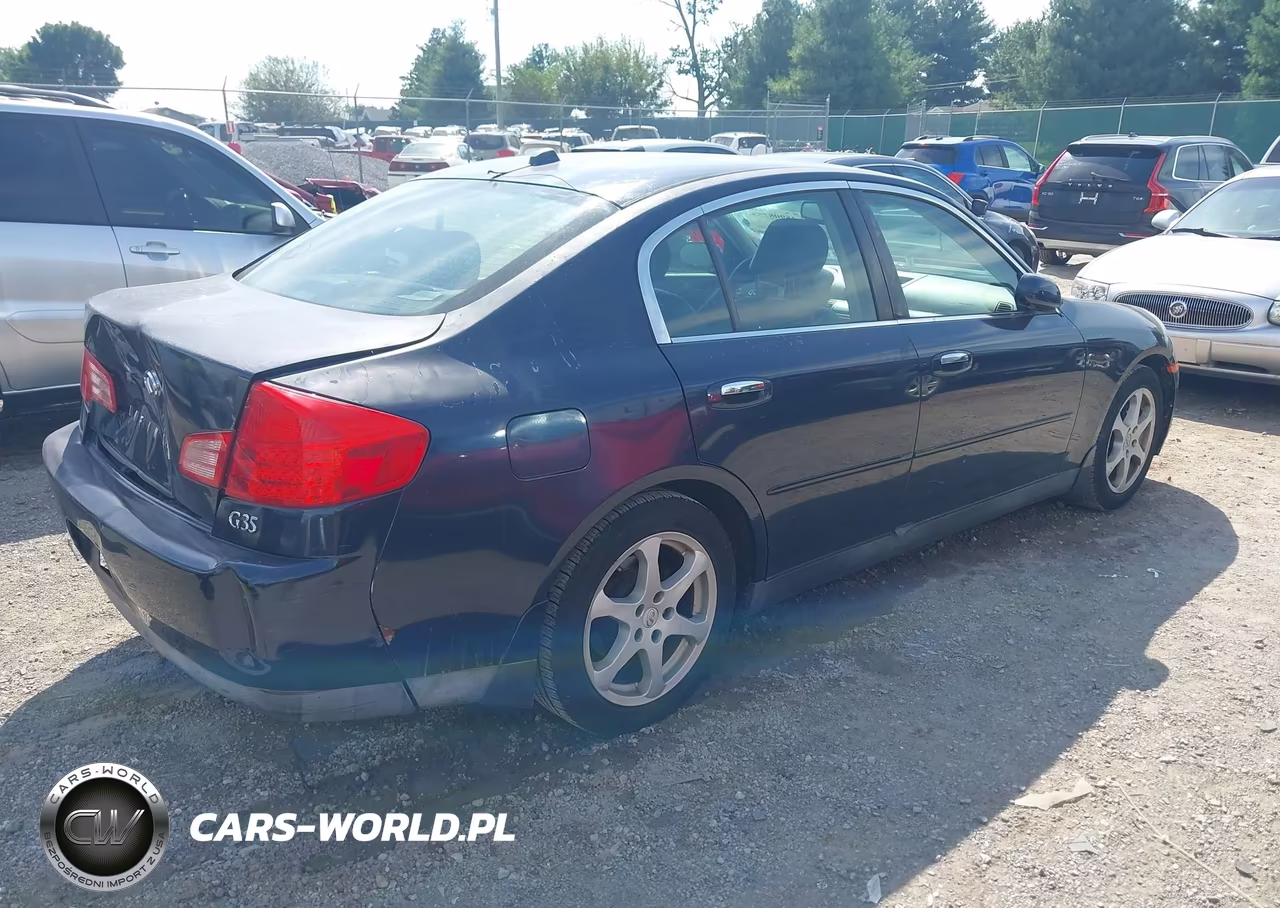 2004 Infiniti G35 VIN:JNKCV51E74M604504 - 4