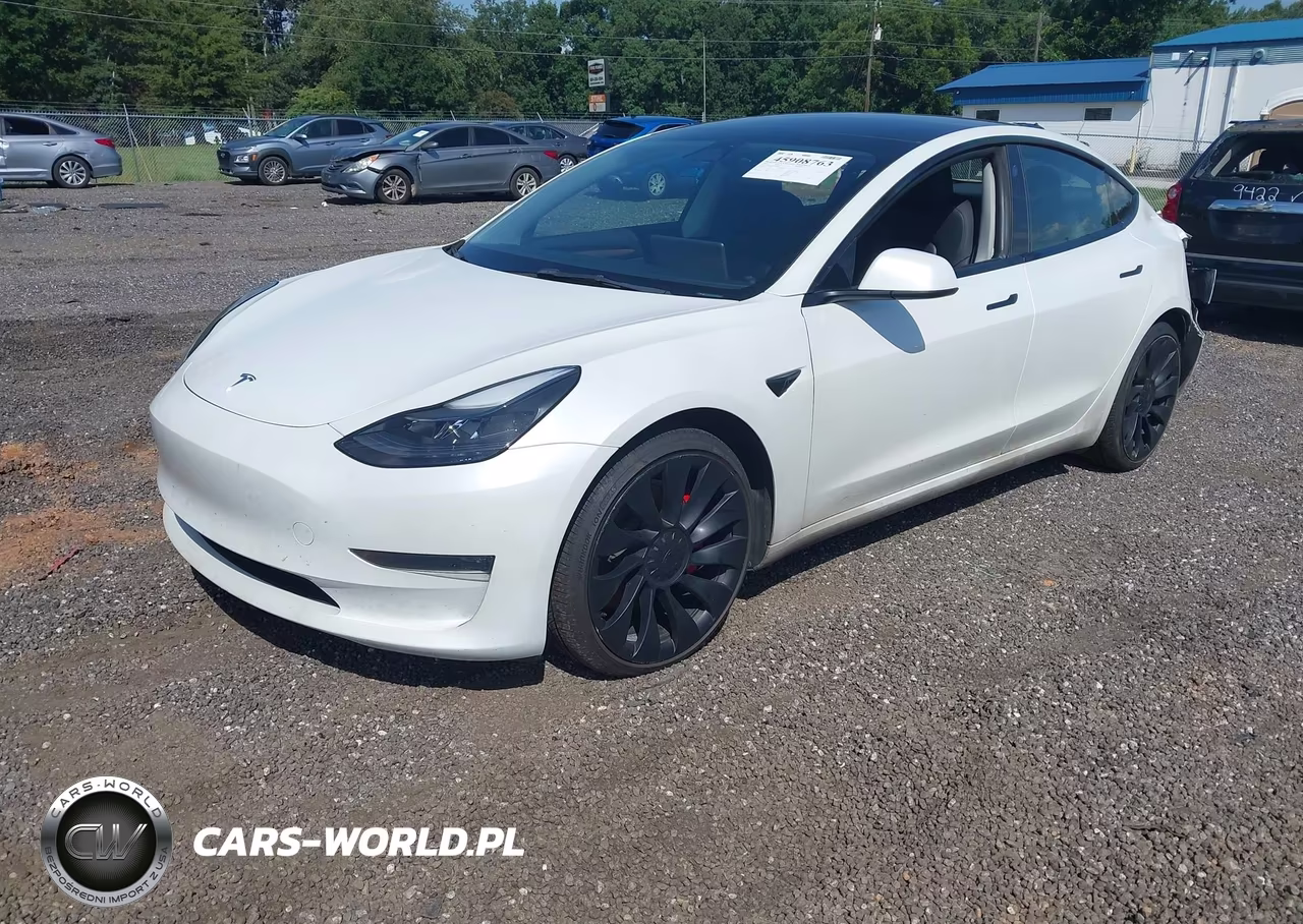 2023 Tesla Model 3 Performance Dual Motor All-Wheel Drive VIN:5YJ3E1EC7PF420843 - 2
