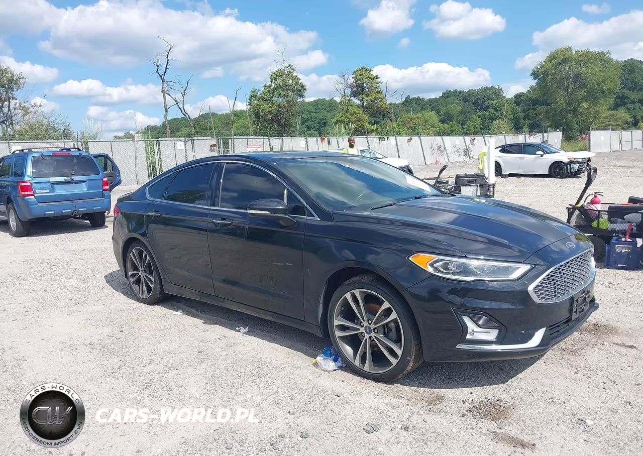 2019 Ford Fusion Titanium VIN:3FA6P0D98KR220638 - 1