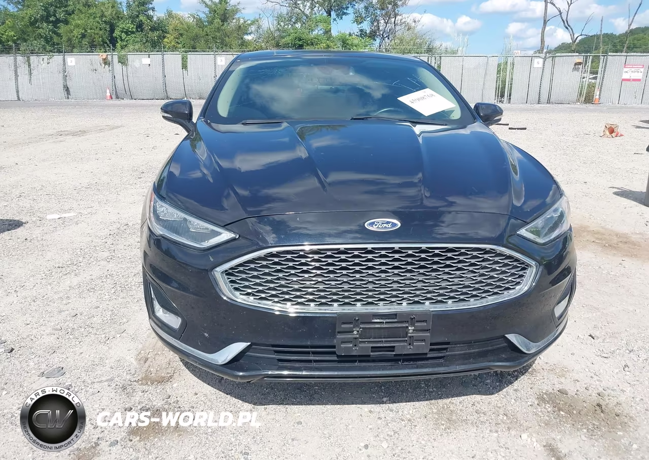 2019 Ford Fusion Titanium VIN:3FA6P0D98KR220638 - 11