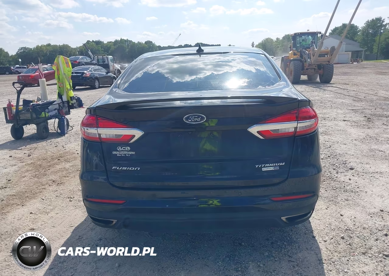 2019 Ford Fusion Titanium VIN:3FA6P0D98KR220638 - 15