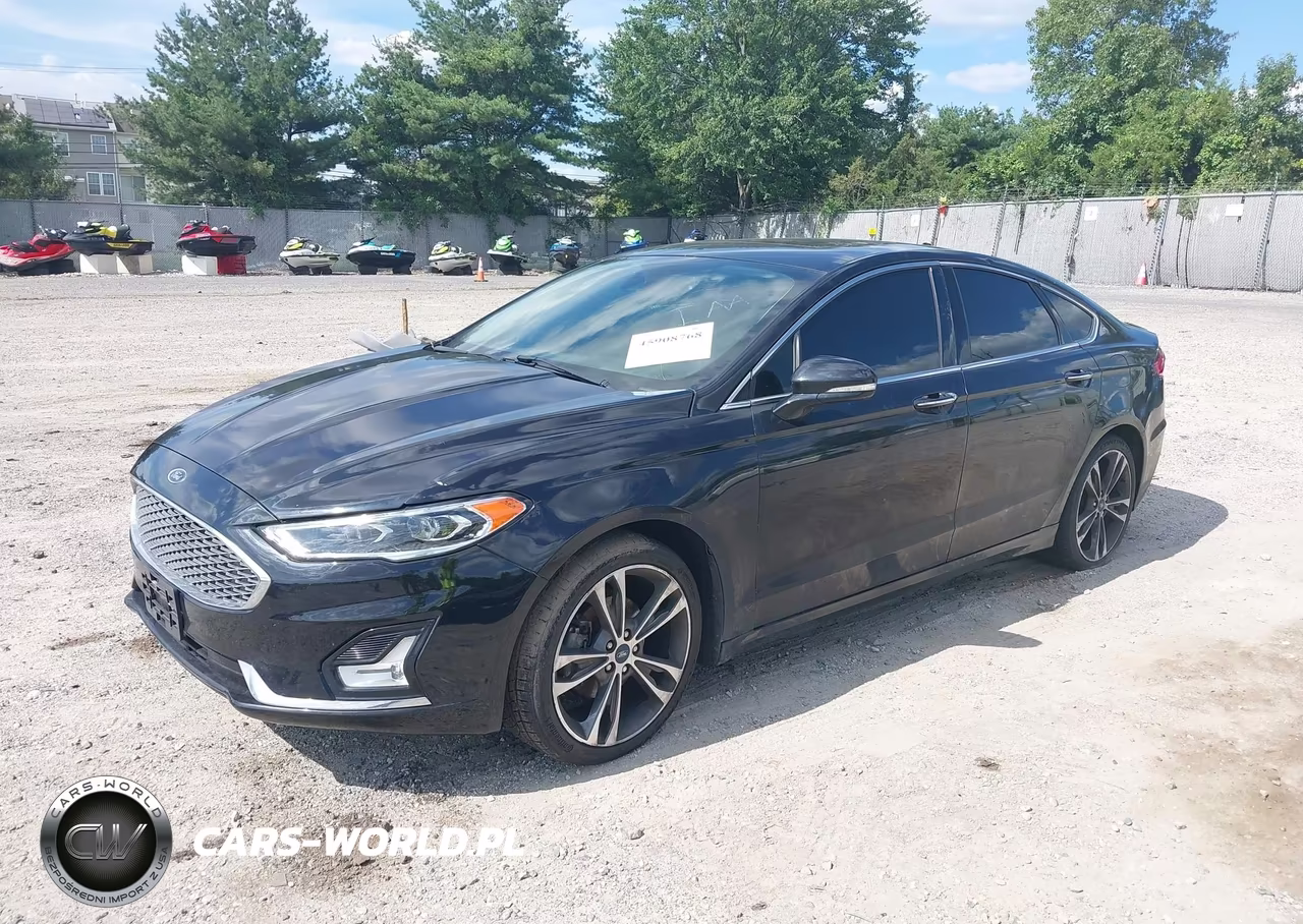 2019 Ford Fusion Titanium VIN:3FA6P0D98KR220638 - 2