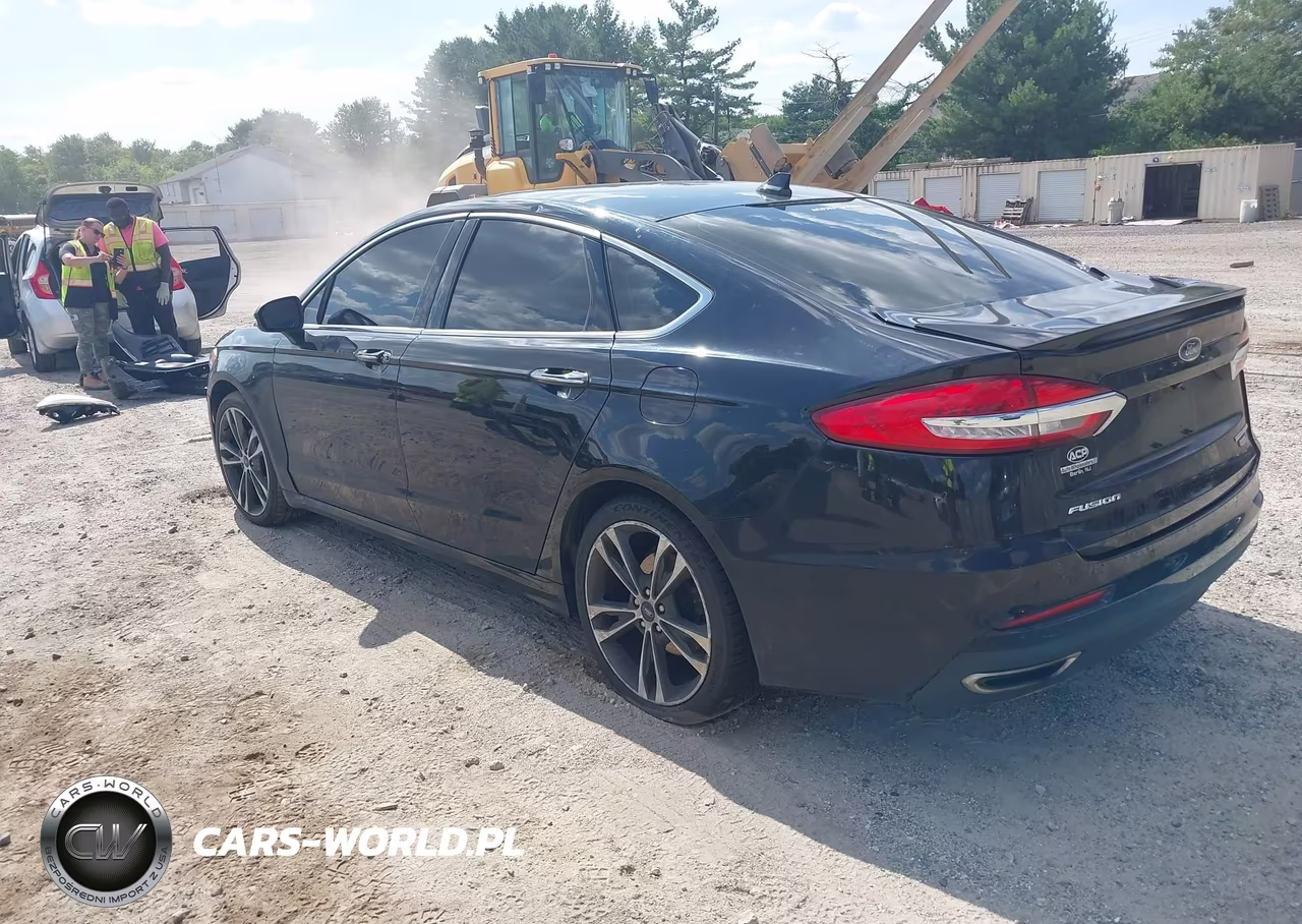 2019 Ford Fusion Titanium VIN:3FA6P0D98KR220638 - 3