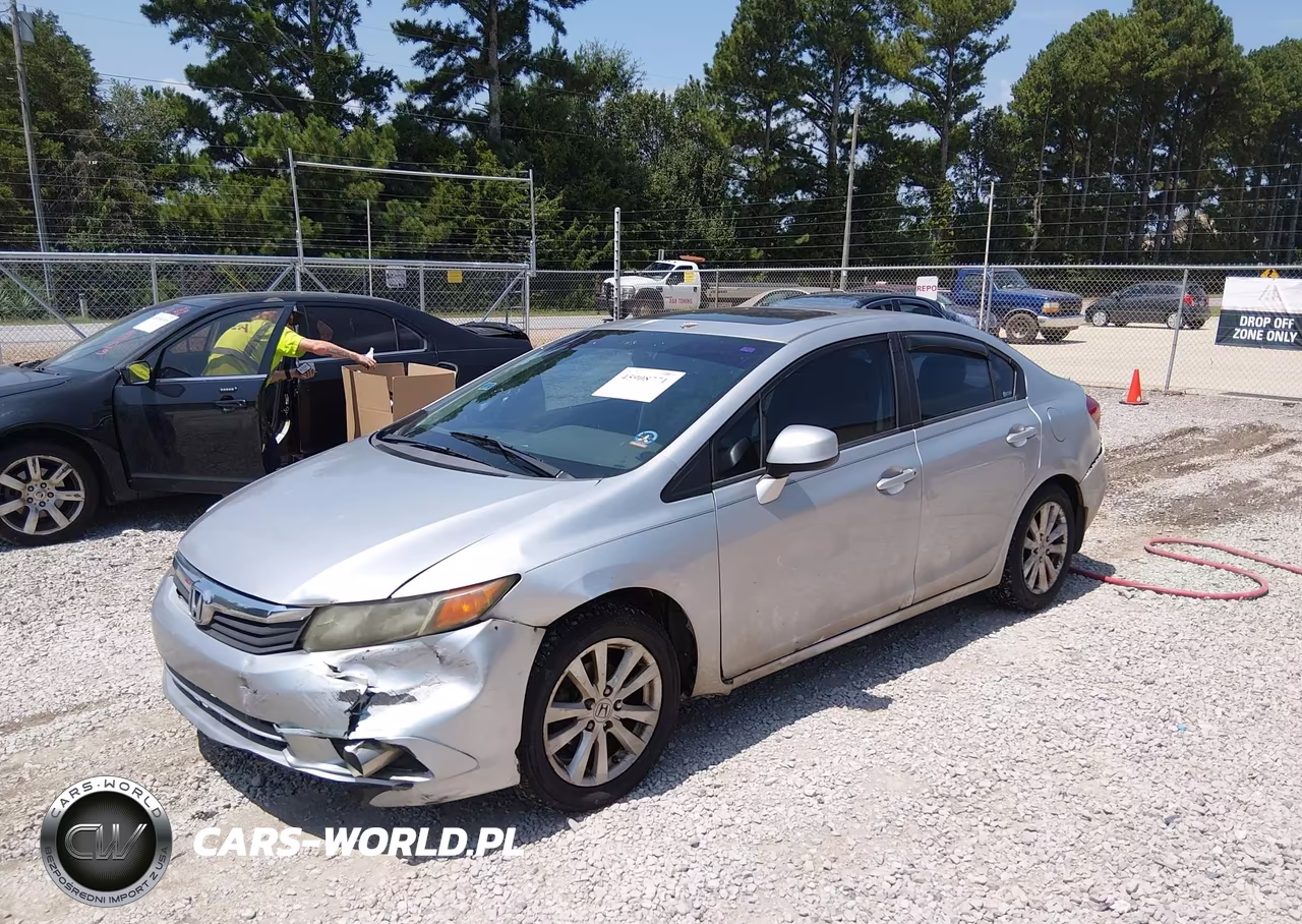 2012 Honda Civic Ex VIN:19XFB2F80CE019723 - 2