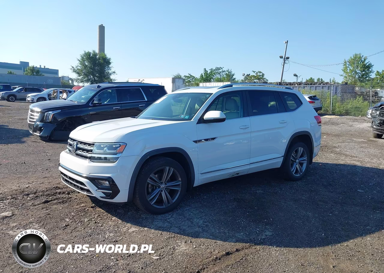 2019 Volkswagen Atlas 3.6L V6 Sel R-Line VIN:1V2RR2CA4KC606429 - 2