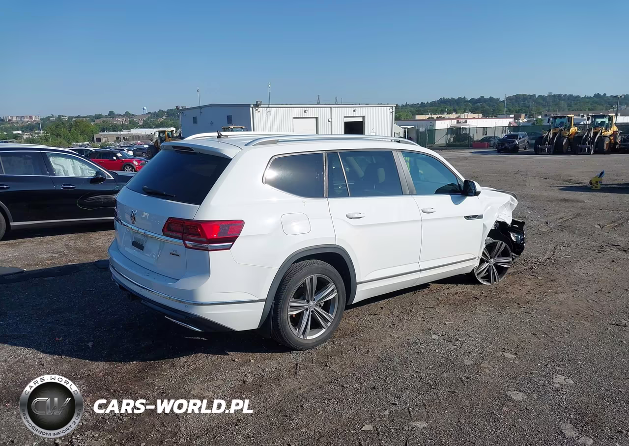 2019 Volkswagen Atlas 3.6L V6 Sel R-Line VIN:1V2RR2CA4KC606429 - 4