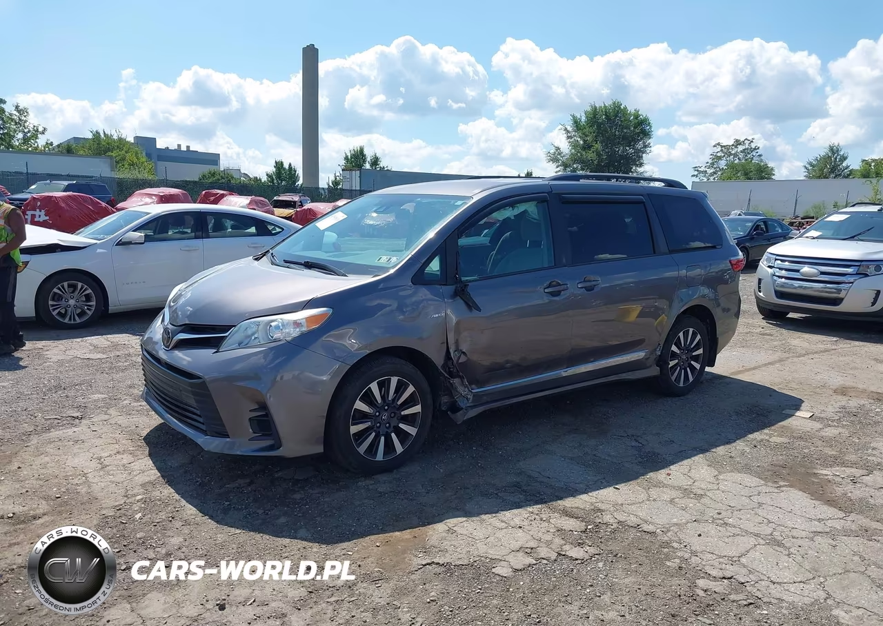 2020 Toyota Sienna Le VIN:5TDJZ3DC3LS228110 - 2