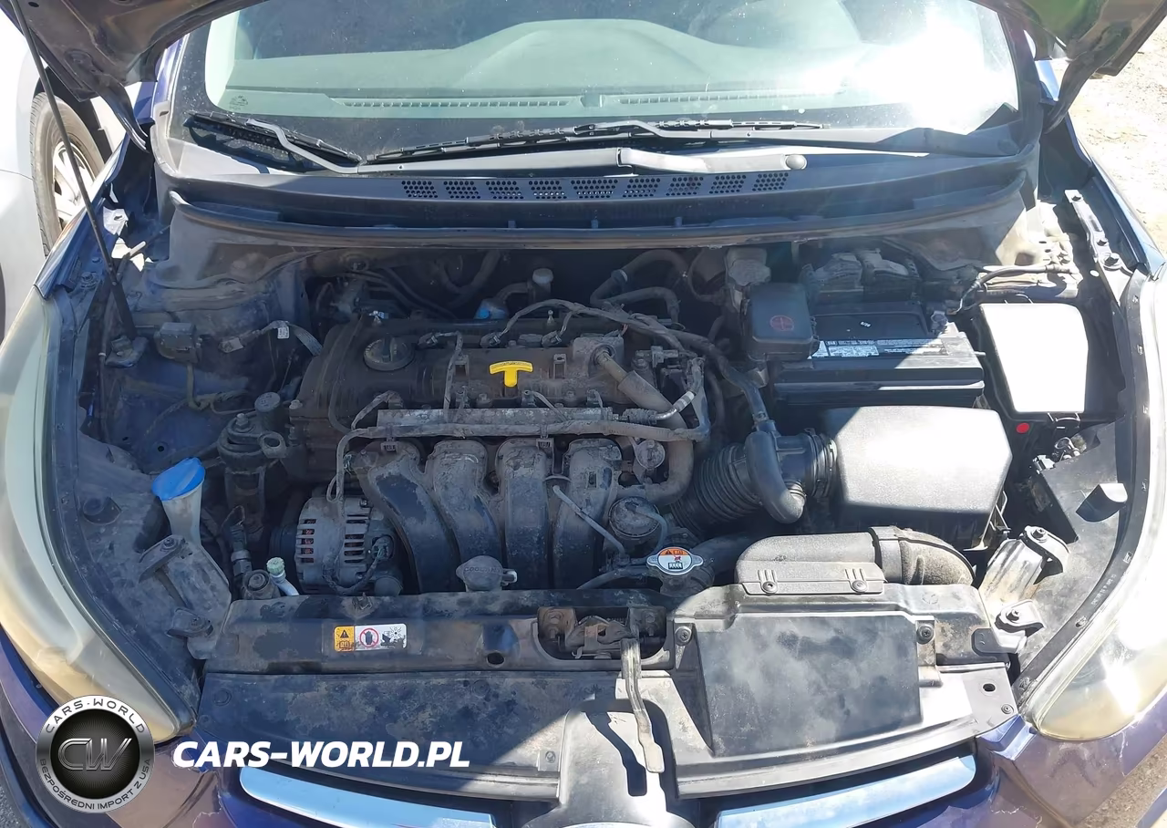 2014 Hyundai Elantra Se VIN:5NPDH4AE4EH528601 - 10