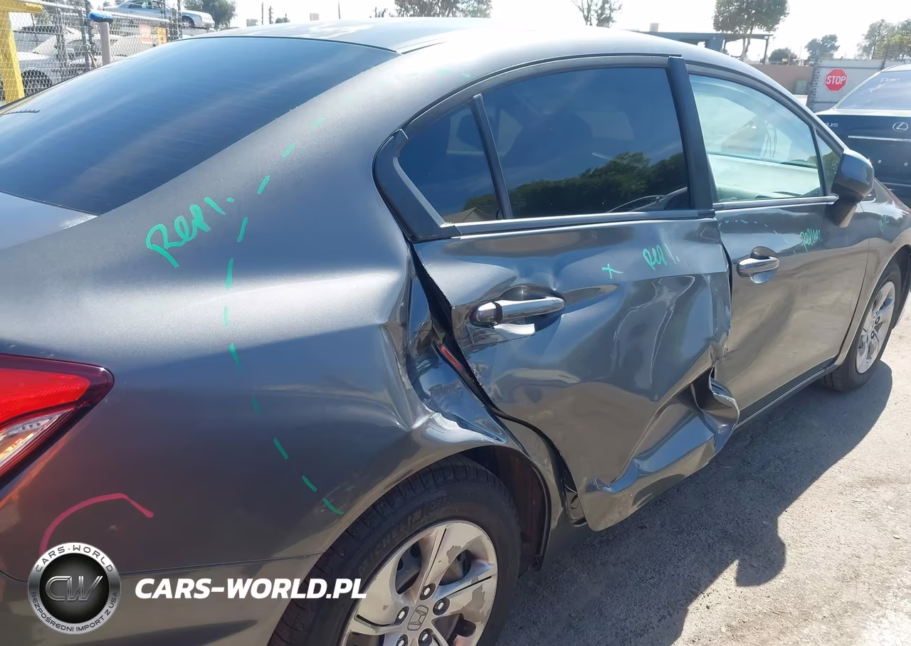 2013 Honda Civic Lx VIN:2HGFB2F52DH504491 - 13