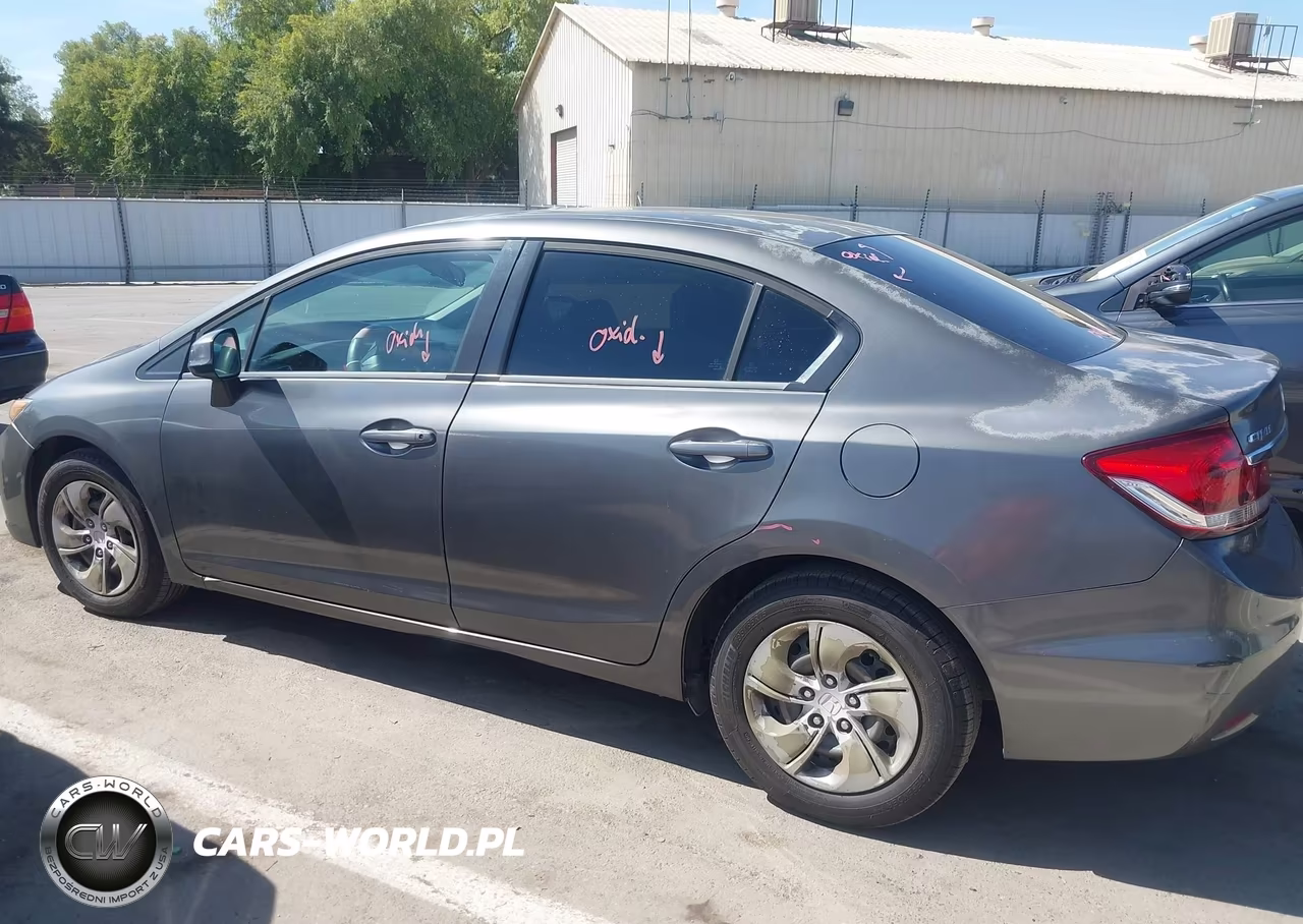 2013 Honda Civic Lx VIN:2HGFB2F52DH504491 - 3
