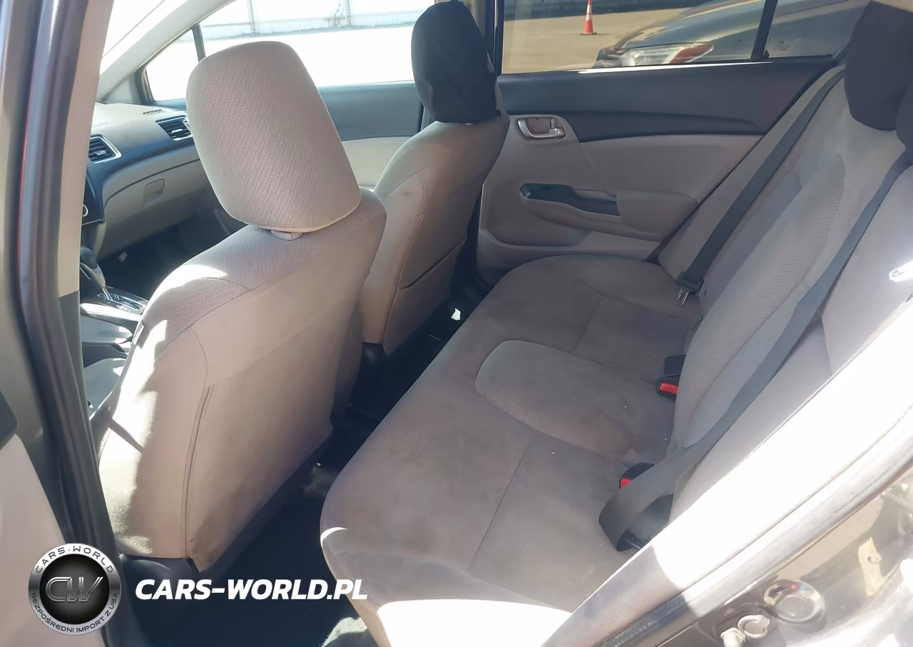 2013 Honda Civic Lx VIN:2HGFB2F52DH504491 - 8