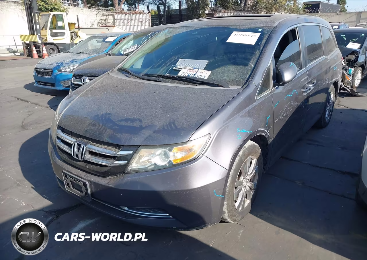 2014 Honda Odyssey Ex-L VIN:5FNRL5H64EB131137 - 2