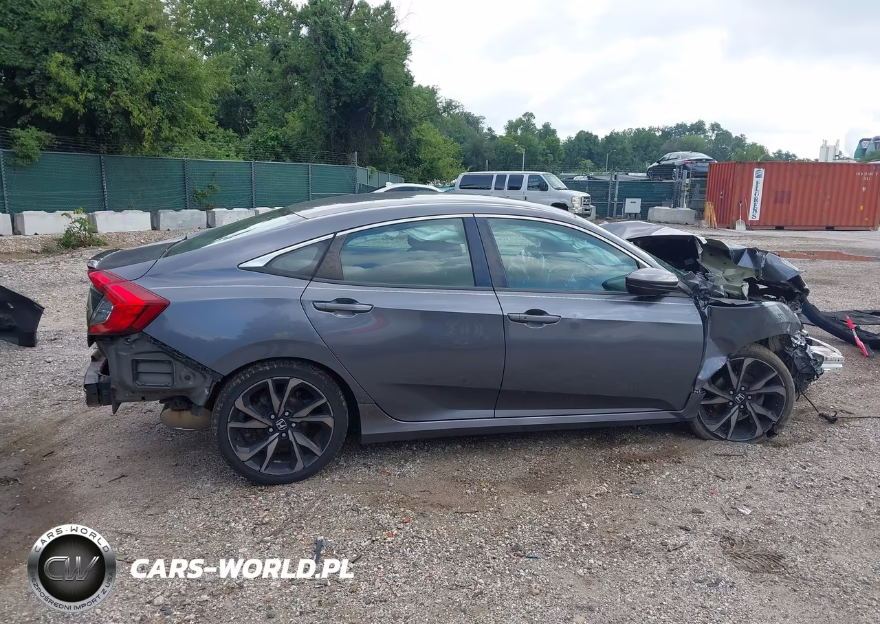 2019 Honda Civic Sport VIN:2HGFC2F84KH601714 - 14