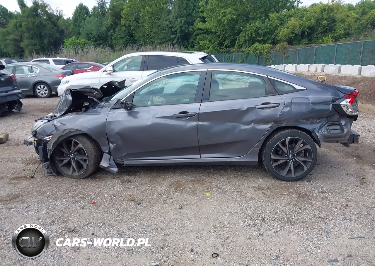 2019 Honda Civic Sport VIN:2HGFC2F84KH601714 - 15