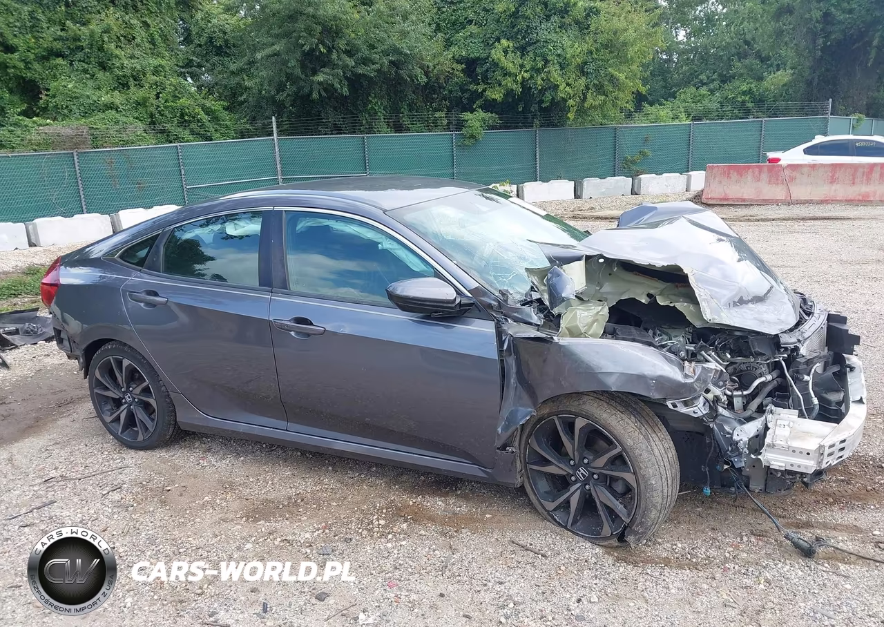 2019 Honda Civic Sport VIN:2HGFC2F84KH601714 - 18