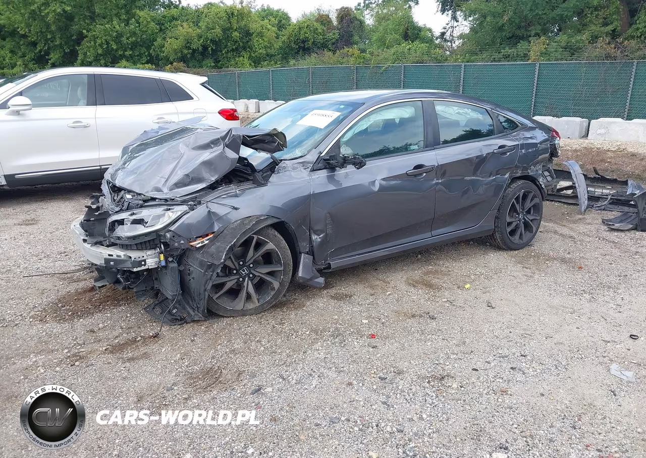 2019 Honda Civic Sport VIN:2HGFC2F84KH601714 - 2