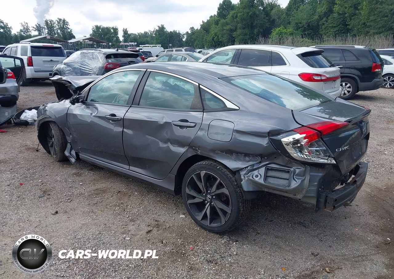 2019 Honda Civic Sport VIN:2HGFC2F84KH601714 - 20