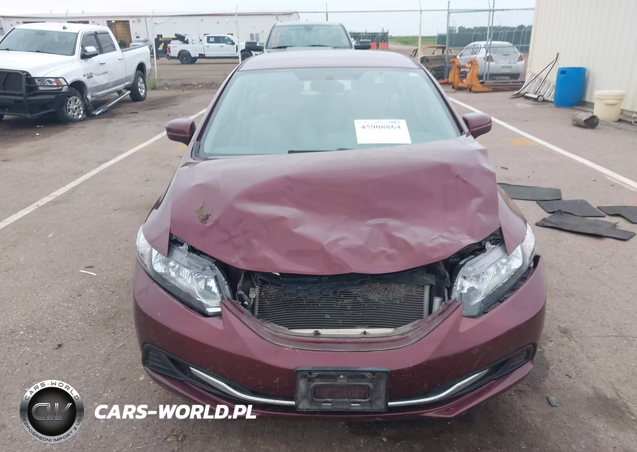 2014 Honda Civic Lx VIN:2HGFB2F58EH510829 - 12