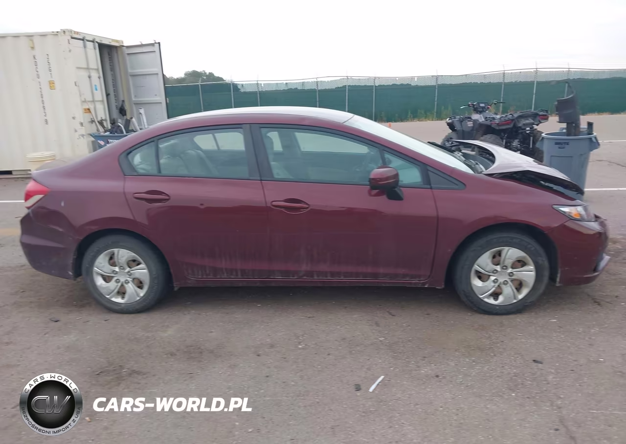 2014 Honda Civic Lx VIN:2HGFB2F58EH510829 - 13