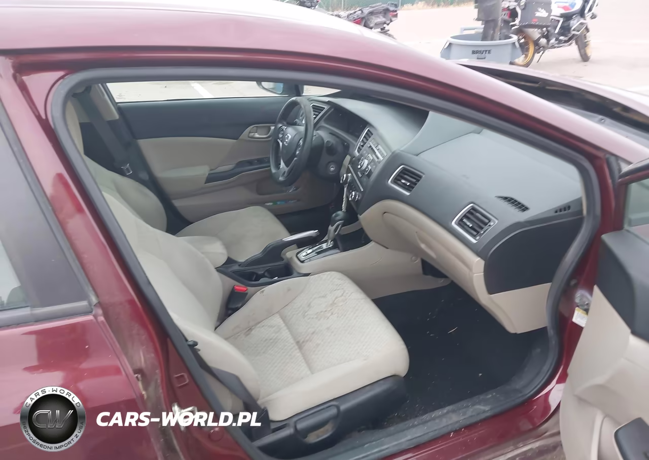 2014 Honda Civic Lx VIN:2HGFB2F58EH510829 - 5