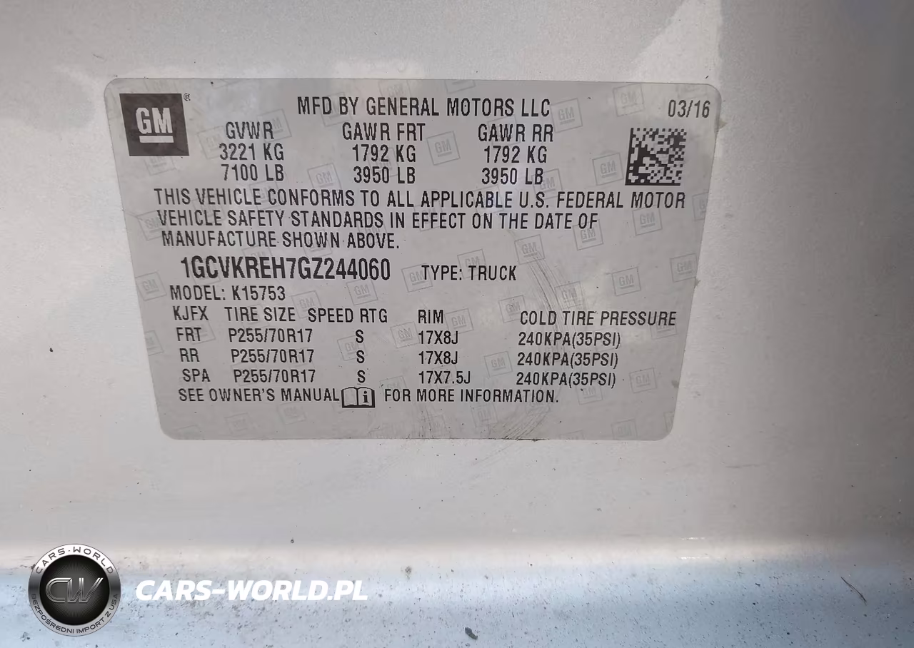 2016 Chevrolet Silverado 1500 1Lt VIN:1GCVKREH7GZ244060 - 9