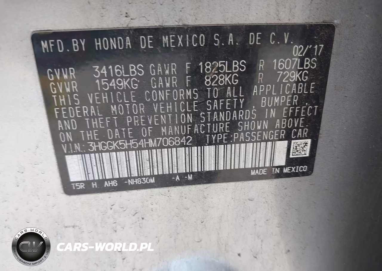 2017 Honda Fit Lx VIN:3HGGK5H54HM706842 - 9